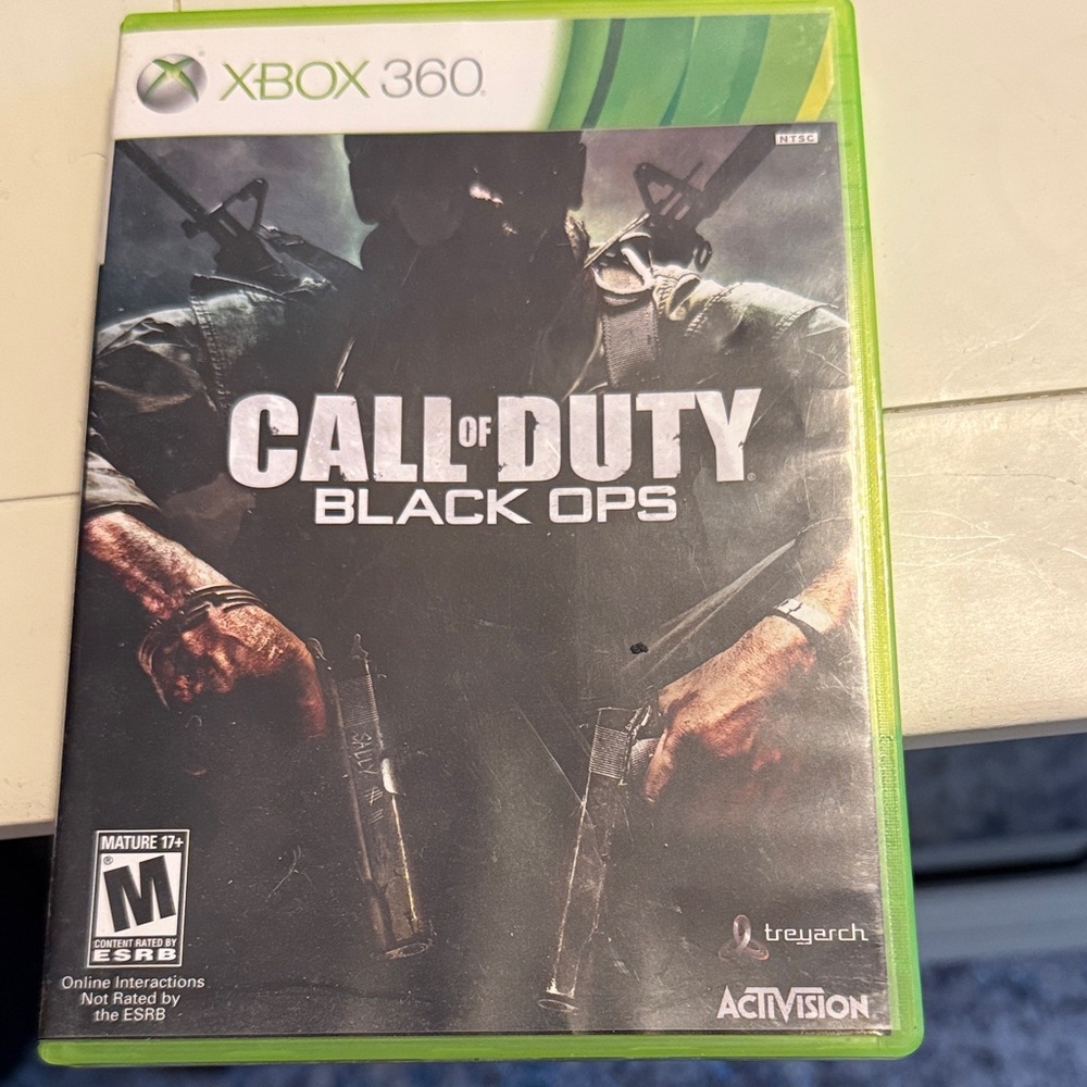 Call of Duty: Black Ops for Xbox 360 - Green Case